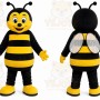 Yellow Bee Mascot Costume for Children's Events