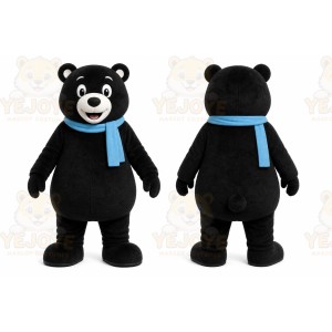 Black Bear Mascot Costume for Children's Events