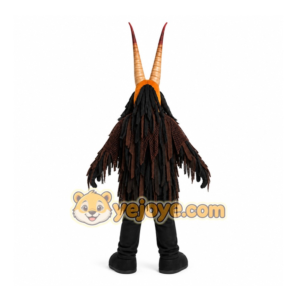 Black Antelope Mascot Costume for Events and Promotions Black Antelope Mascot Costume for Events and Promotions