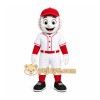 White Baseball Mascot Costume for Sports Events White Baseball Mascot Costume for Sports Events