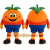 Orange Fruit Mascot Costume for Events and Promotions Orange Fruit Mascot Costume for Events and Promotions