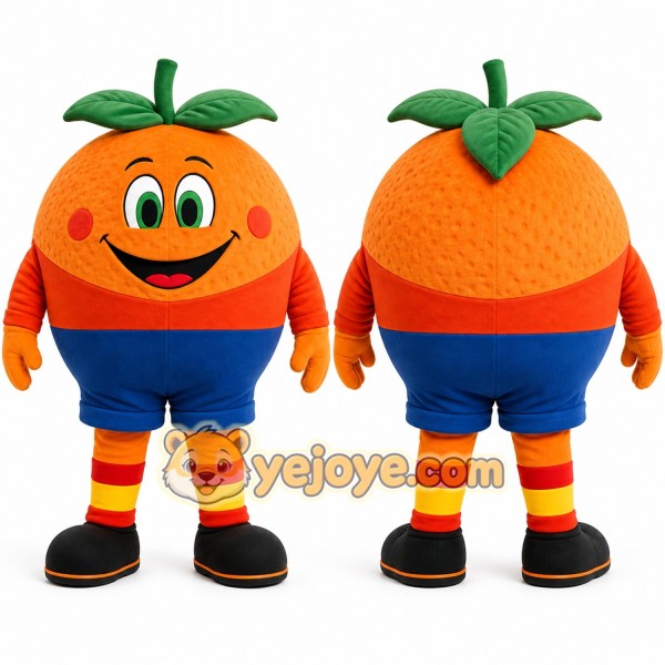 Orange Fruit Mascot Costume for Events and Promotions