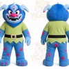 Blue Monster Mascot Costume for Children's Events