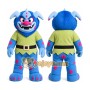 Blue Monster Mascot Costume for Children's Events