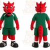 Red Dragon Mascot Costume for Sports Events