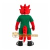 Red Dragon Mascot Costume for Sports Events