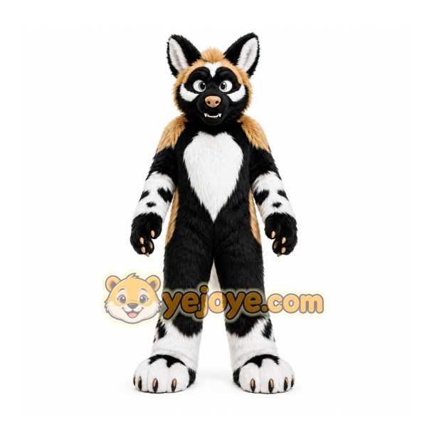Black Raccoon Mascot Costume for Events and Promotions