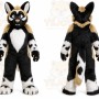Black Raccoon Mascot Costume for Events and Promotions