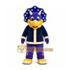 Blue Triceratops Dinosaur Mascot Costume for Children's Events Blue Triceratops Dinosaur Mascot Costume for Children's Events