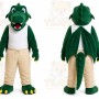 Green Dragon Mascot Costume for Children's Events