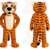 Orange Tiger Mascot Costume for Sports Events