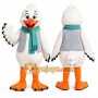 White Seagull Mascot Costume for Restaurant Promotions