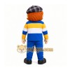 Blue Man With Beard And Cap Mascot Costume for Events and Promotions Blue Man With Beard And Cap Mascot Costume for Events and Promotions