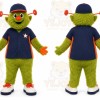 Green Alien Mascot Costume for Events and Promotions