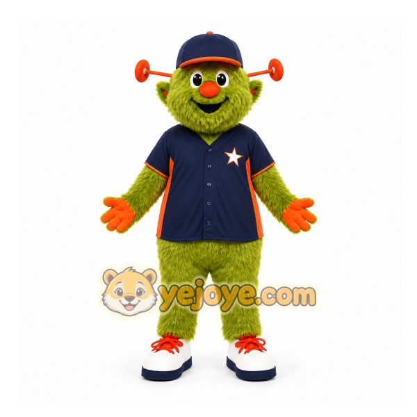 Green Alien Mascot Costume for Events and Promotions Green Alien Mascot Costume for Events and Promotions