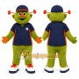Green Alien Mascot Costume for Events and Promotions