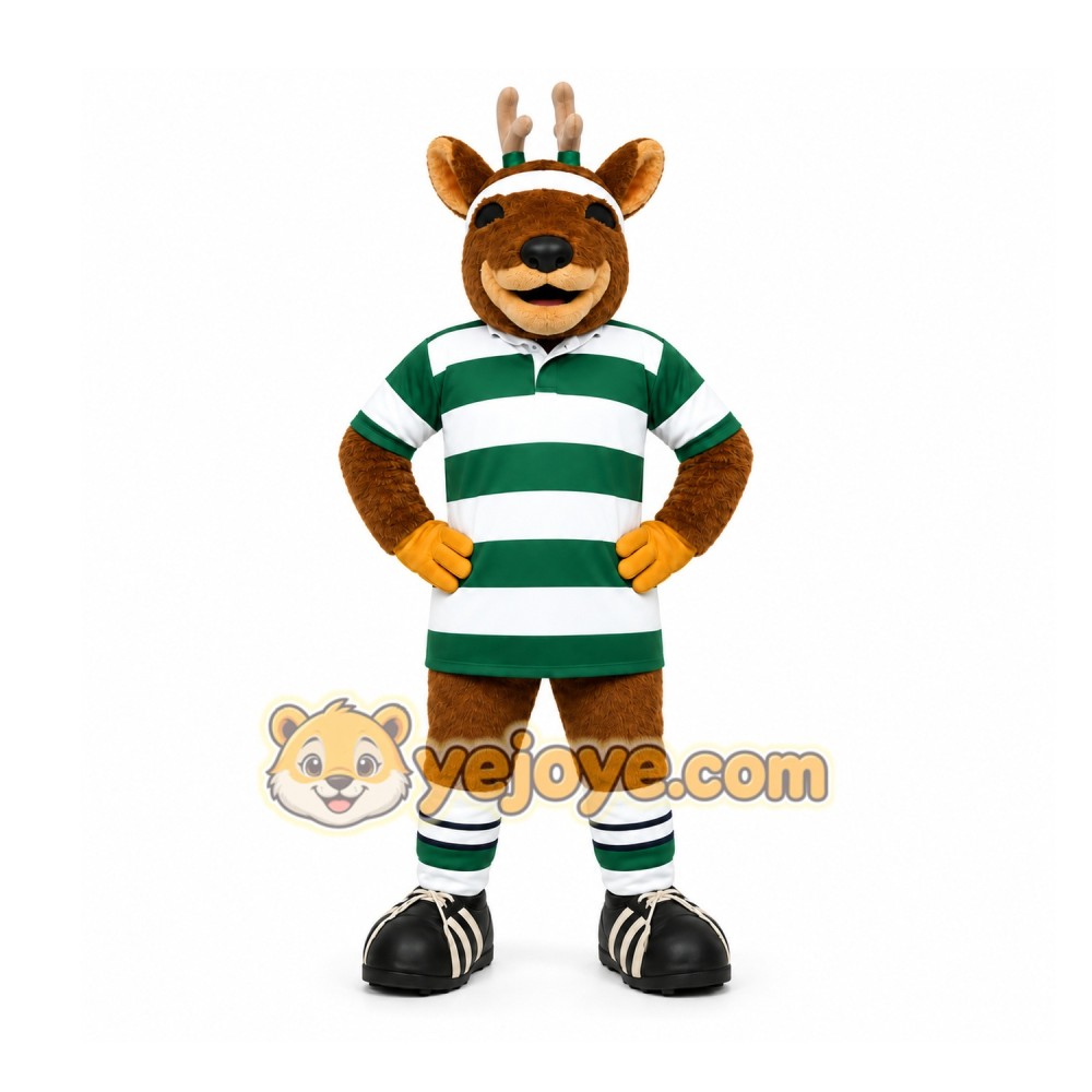Brown Reindeer Mascot Costume for Events and Promotions Brown Reindeer Mascot Costume for Events and Promotions