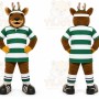 Brown Reindeer Mascot Costume for Events and Promotions