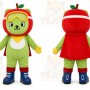 Green Apple Character Mascot Costume for Events and Promotions