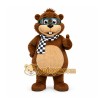 Brown Beaver Mascot Costume for Events and Promotions