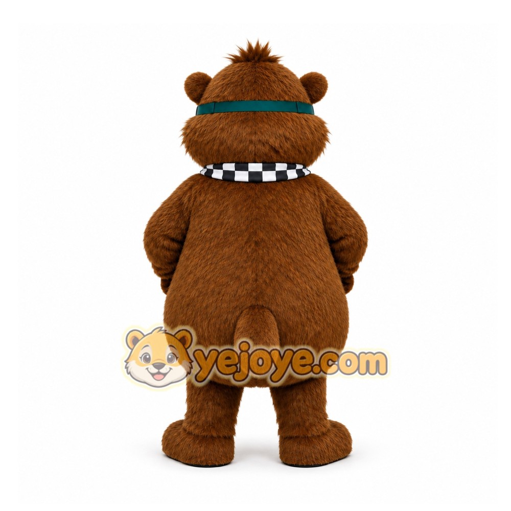 Brown Beaver Mascot Costume for Events and Promotions