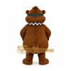 Brown Beaver Mascot Costume for Events and Promotions