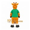 Orange Giraffe Mascot Costume for Children's Events