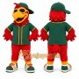 Red Parrot Mascot Costume for Sports Events