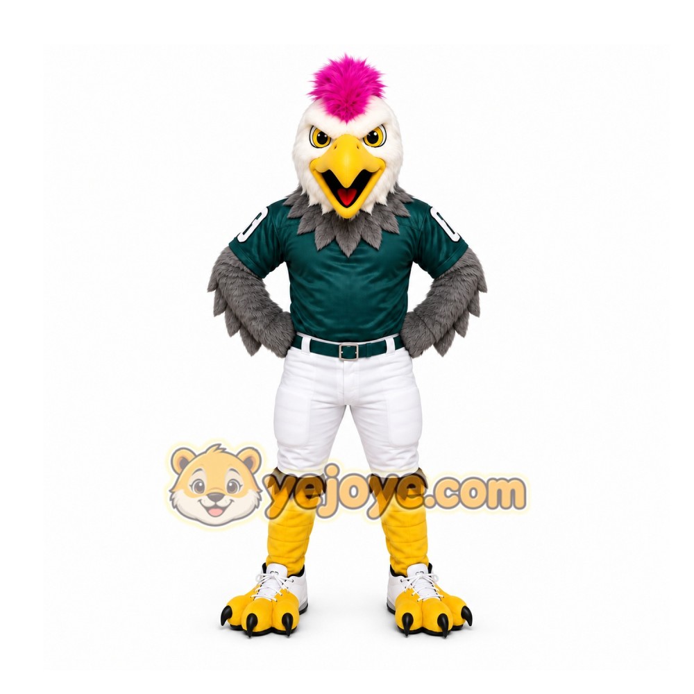 White Eagle Mascot Costume for Sports Events White Eagle Mascot Costume for Sports Events