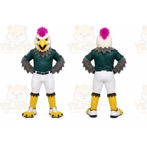 White Eagle Mascot Costume for Sports Events
