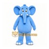 Blue Elephant Mascot Costume for Children's Events
