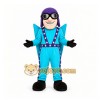 Blue Pilot Mascot Costume for Events and Promotions Blue Pilot Mascot Costume for Events and Promotions