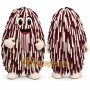 Brown Monster Mascot Costume for Children's Events