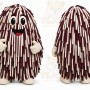 Brown Monster Mascot Costume for Children's Events