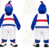 Blue Bird Mascot Costume for Sports Events