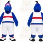 Blue Bird Mascot Costume for Sports Events
