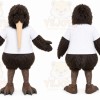 Black Kiwi Bird Mascot Costume for Events and Promotions