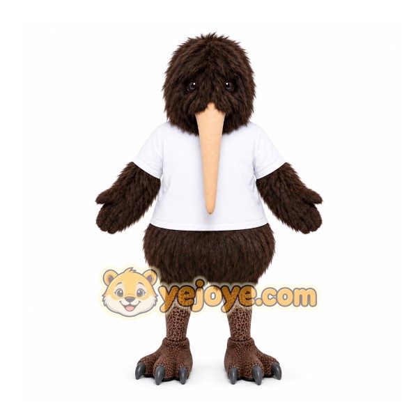 Black Kiwi Bird Mascot Costume for Events and Promotions Black Kiwi Bird Mascot Costume for Events and Promotions