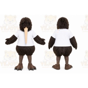 Black Kiwi Bird Mascot Costume for Events and Promotions