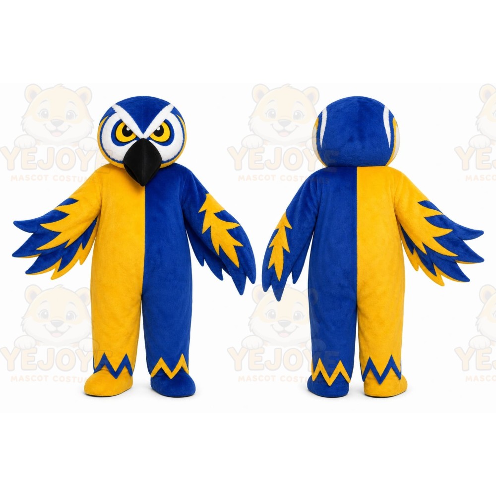 Blue Owl Mascot Costume for School Events