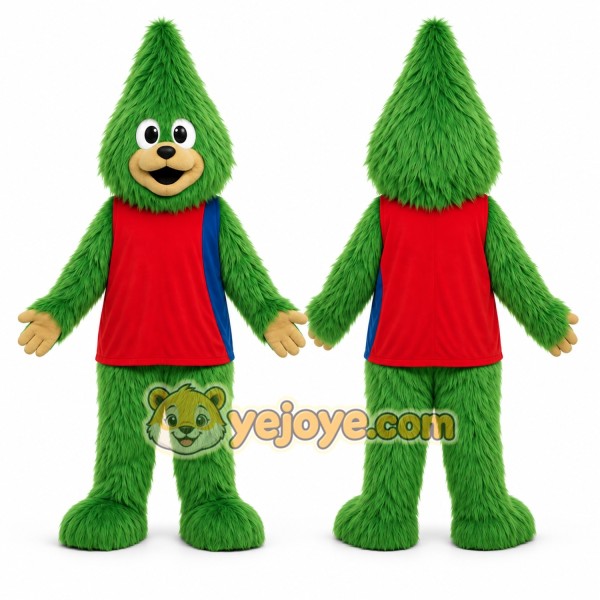Green Tree Creature Mascot Costume for Children's Events