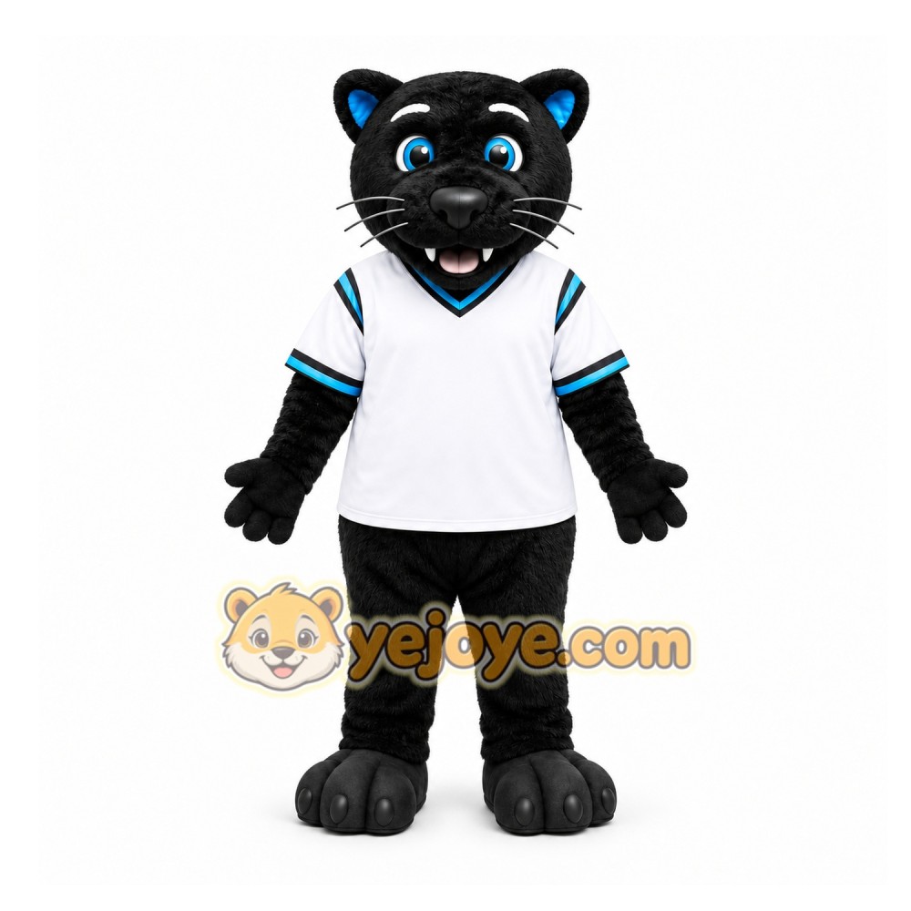 Black Panther Mascot Costume for Sports Events Black Panther Mascot Costume for Sports Events