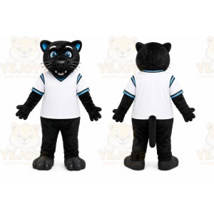 Black Panther Mascot Costume for Sports Events
