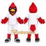 Red Cardinal Bird Mascot Costume for Sports Events
