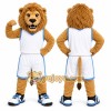 Brown Lion Mascot Costume for Sports Events Brown Lion Mascot Costume for Sports Events