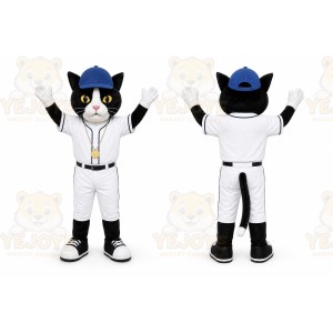 Black Cat Mascot Costume for Sports Events