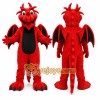 Red Dragon Mascot Costume for Events and Promotions Red Dragon Mascot Costume for Events and Promotions