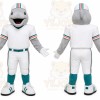White Dolphin Mascot Costume for Sports Events