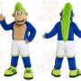 Blue Monkey Mascot Costume for Children's Events