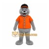 Gray Seal Mascot Costume for Sports Events Gray Seal Mascot Costume for Sports Events